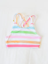 Empower Crop - Cheery Stripe